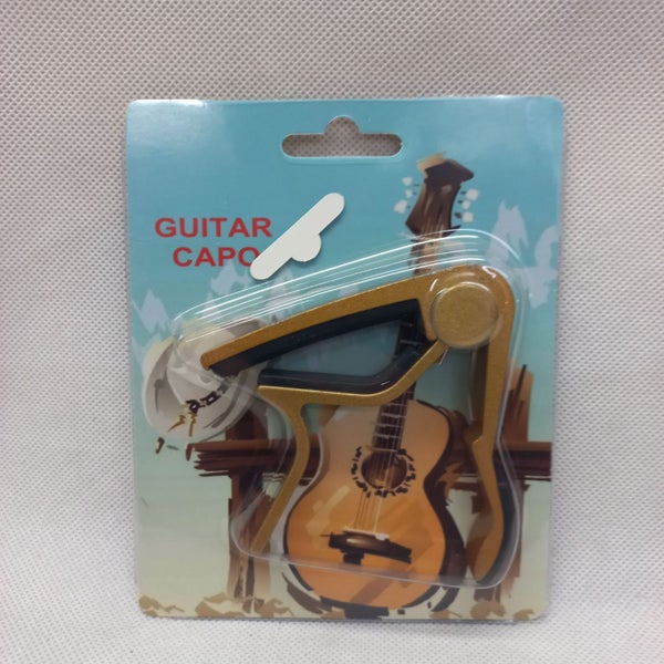 Acoustic Guitar Capo - Gold Carousel 1