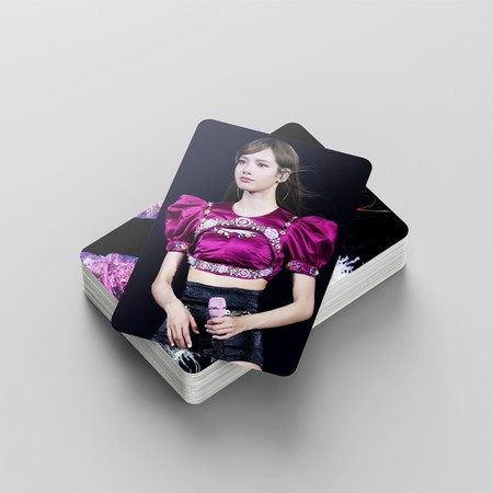 385pcs Black Pink Merch Lomo Card New Album Photocard Kpop PINKVENOM SHUTDOWN Carousel 7