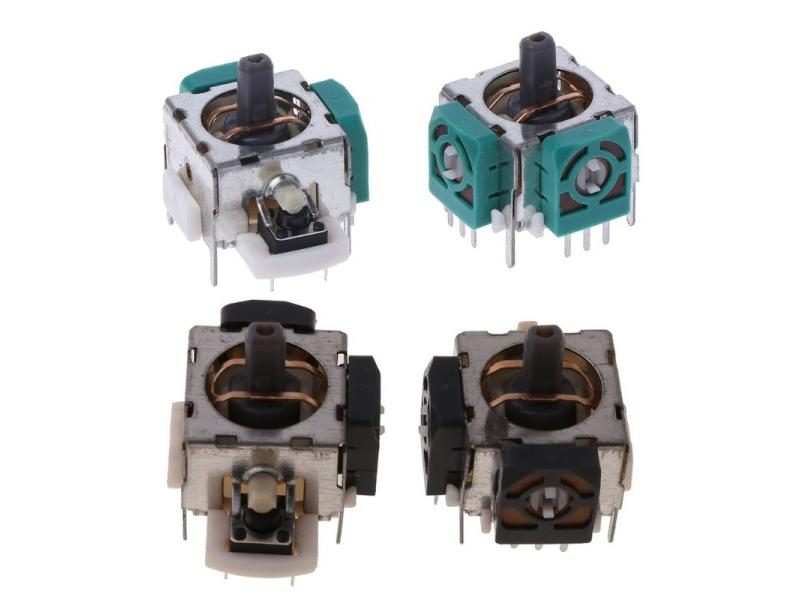 2Pc 3D Analog Joystick Axis Sensor Module For Xbox360 PS2 PS3 Contoller Repair Carousel 2