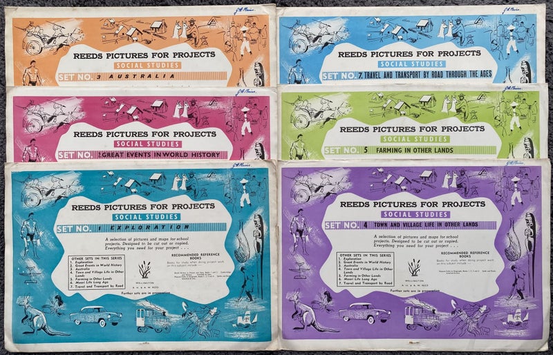 REEDS PICTURES FOR PROJECTS - Social Studies / 6x sets Carousel 1