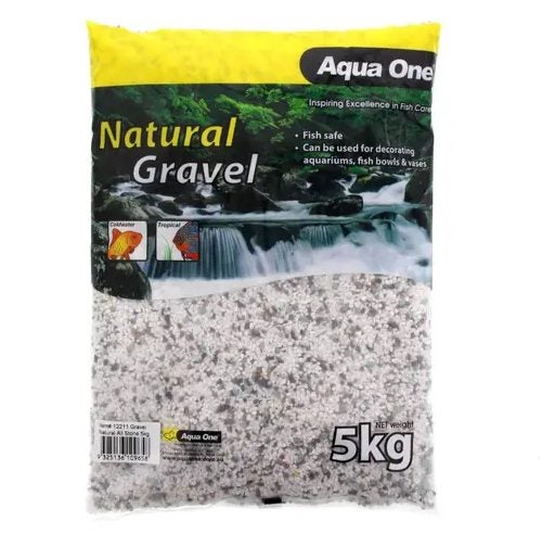 Aqua one gravel natural All sorts 5kg Carousel 1