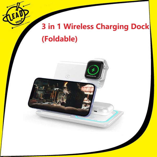 3 in 1 Wireless Charger for iPhone Fast Charging Dock Station628632333056021126
