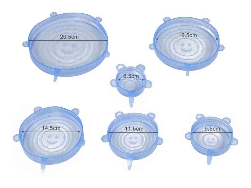 Food Storage Silicone Lids Cover Carousel 5