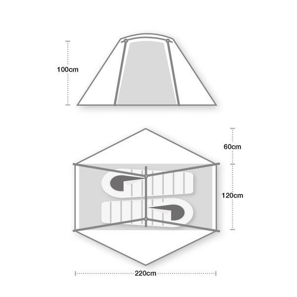 Wild Country Axis 2 Tent - last season Carousel 7