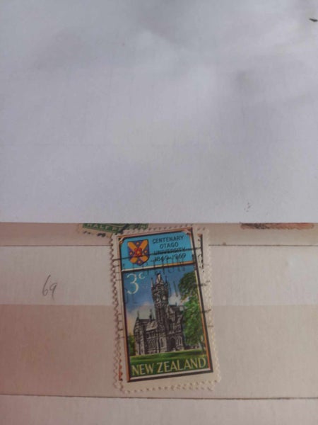 OTAGO CENTENARY - 1969 - UNHINGED USED NZ Carousel 1