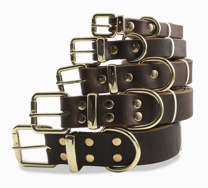 Genuine Leather Dog Collar 020 | TOUCHANDCATCH NZ Carousel 4