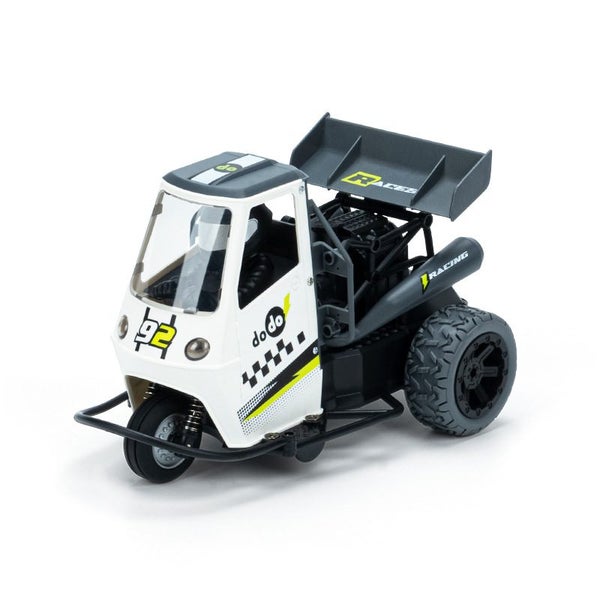 RC Tricycle LED Light Spray Stunt Car 2.4G Drift Racing Model Carousel 6