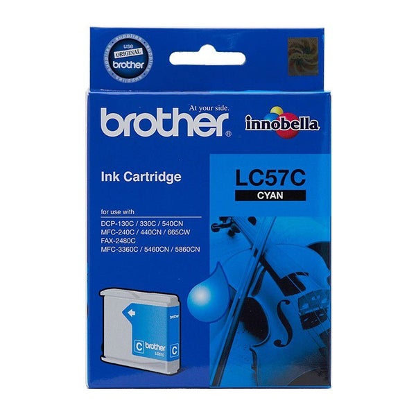 Brother LC57C Cyan Ink Cartridge Toner LC-57C Carousel 1