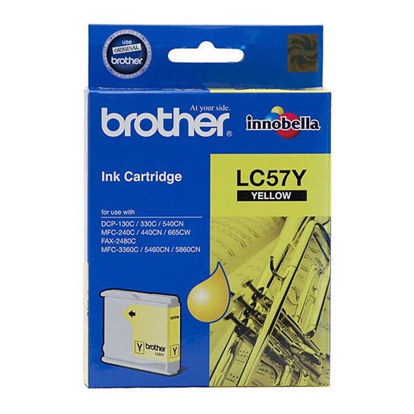 Brother LC57Y Yellow Ink Cartridge Toner LC-57Y Carousel 1