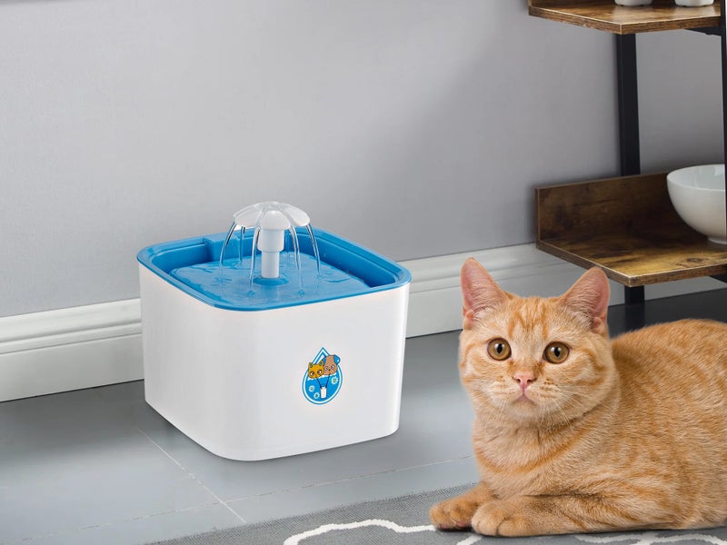 Pet Water Fountain Feeder Carousel 1