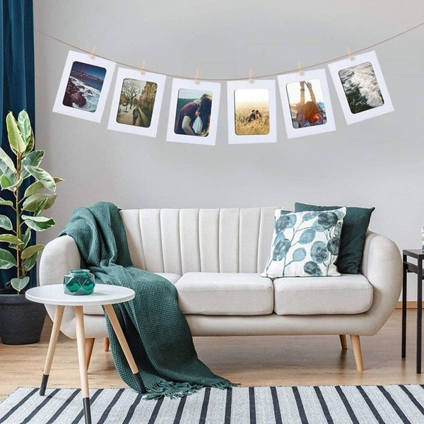 Combination Paper Photo Frame with Clips (30 Pcs Frams + 30 Pcs Clips) Carousel 1