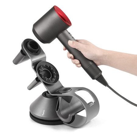 Desktop Hair Dryer Holder Stand Magnetic Nozzle Storage Organizer for Dyson Carousel 8