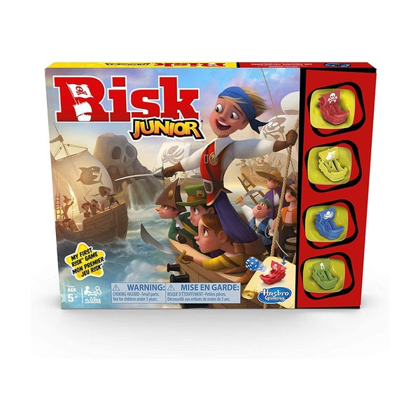 Risk Junior: Strategy Board Game for Ages 5 and Up, Pirate Themed Carousel 1
