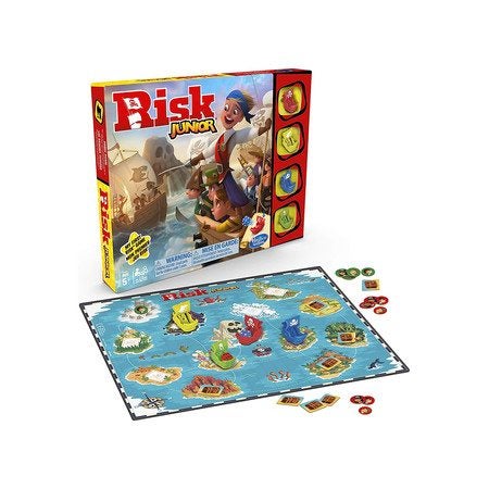 Risk Junior: Strategy Board Game for Ages 5 and Up, Pirate Themed Carousel 8