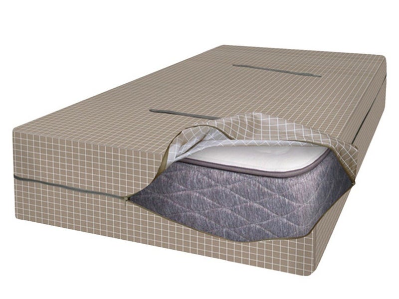 Mattress Bags Mattress Storage Dust Cover for Moving Khaki for Double / Queen Carousel 1