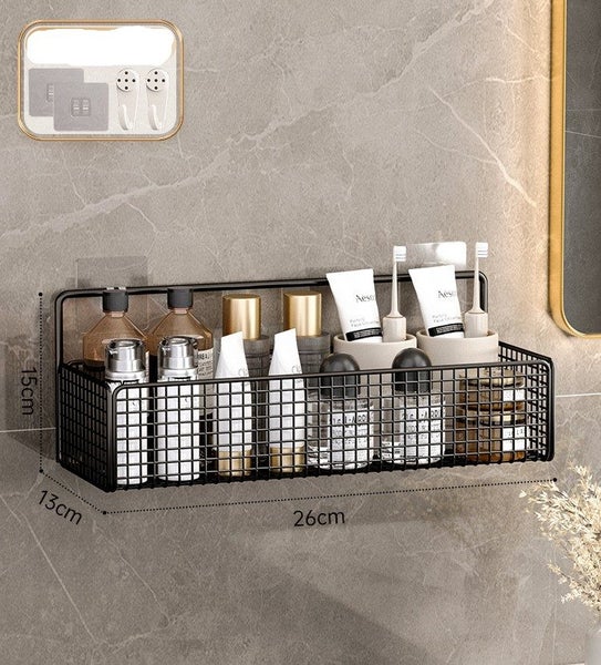 Bathroom Shelf Kitchen Organizer Shelves Shower Caddy Storage Rack Carousel 1