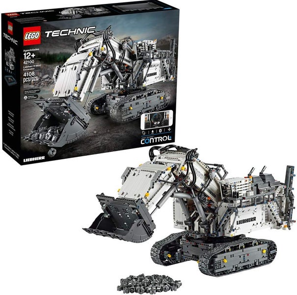 LEGO Technic Liebherr R 9800 Excavator 42100 Carousel 1