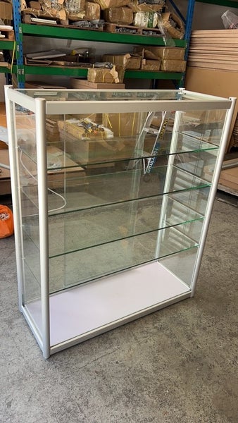 *brand new* 1.2m H Glass Jewelry, mobile display --Grey Carousel 4