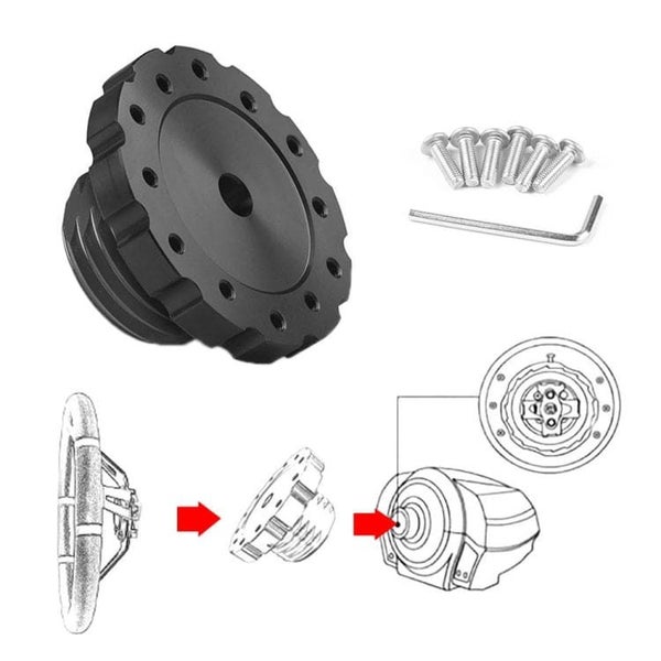 Steering Wheel Adapter for Thrustmaster TX, T300, T500, TS-PC, TS-XW, T-GT Carousel 1