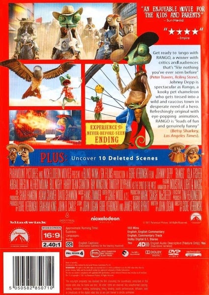 Rango (1 Disc DVD) Carousel 2