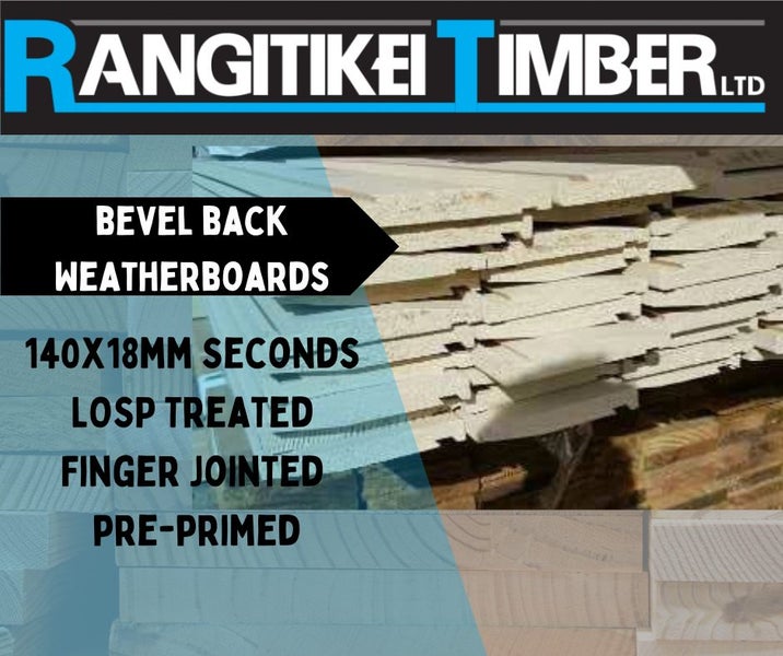 142x18 Bevel Back Weatherboard (SECONDS) Carousel 1