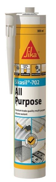 DAVCO SIKASIL 702 PEWTER 300ML Box of 12 Carousel 1