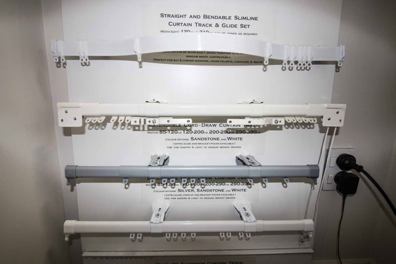 curtain track size 3 200cm - 290cm Carousel 2