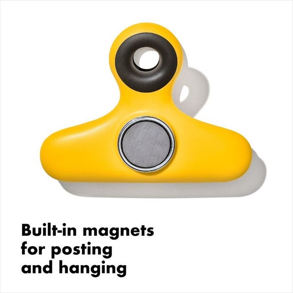 OXO - Good Grips Magnetic Heavy-Duty Clips - 4 Piece Carousel 5