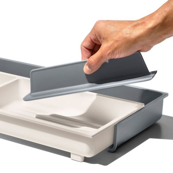 OXO - Expandable Kitchen Tool Drawer Organiser Carousel 9