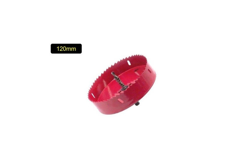 PTN 120mm Hole Saw Drill Bit Kit Wood Cutter For Wood Plastic 120mm Carousel 1