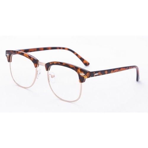 Blue Light Glasses - Leopard Gold Carousel 1