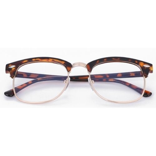 Blue Light Glasses - Leopard Gold Carousel 2