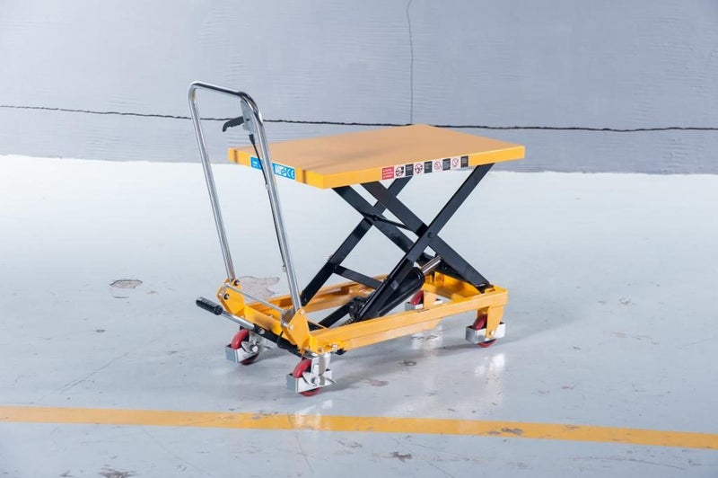 Trolley Mobile Hydraulic Scissor Lift 150kg Carousel 2