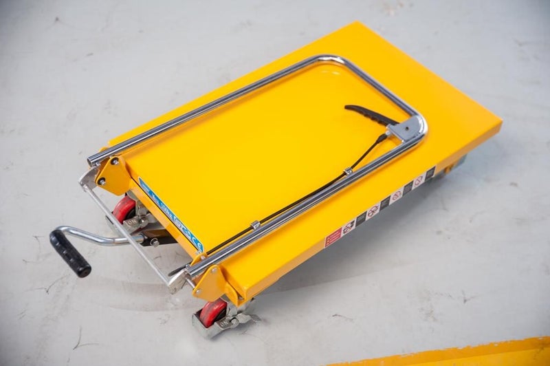 Trolley Mobile Hydraulic Scissor Lift 150kg Carousel 3