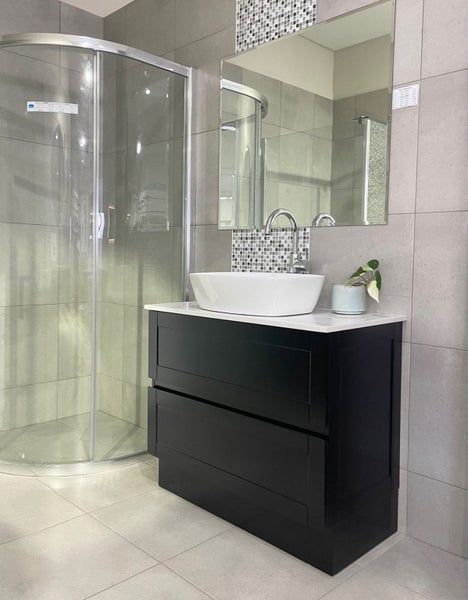 **20% OFF SALE**Floor Standing Vanity with Sit on Top Basin EVA-900B Carousel 1