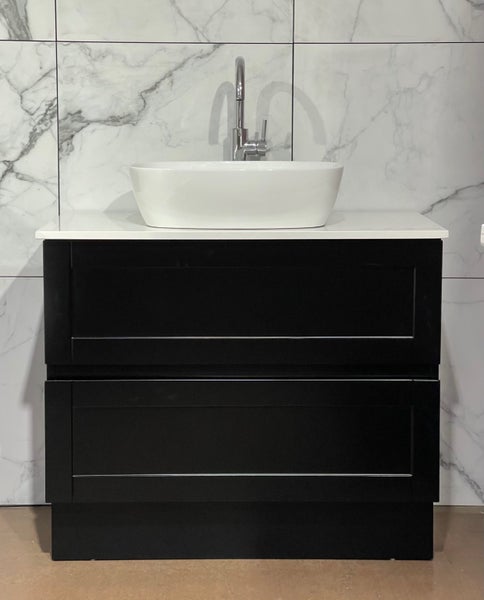 **20% OFF SALE**Floor Standing Vanity with Sit on Top Basin EVA-900B Carousel 2