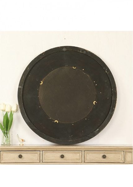 Gary Vintage Style Round Wall Mirror * Floor Model *35%OFF* Carousel 3