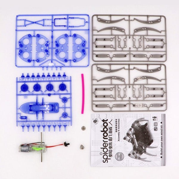 Motorized DIY Spider Robot STEM Kit - Build your own spider robot DIY kit Carousel 8
