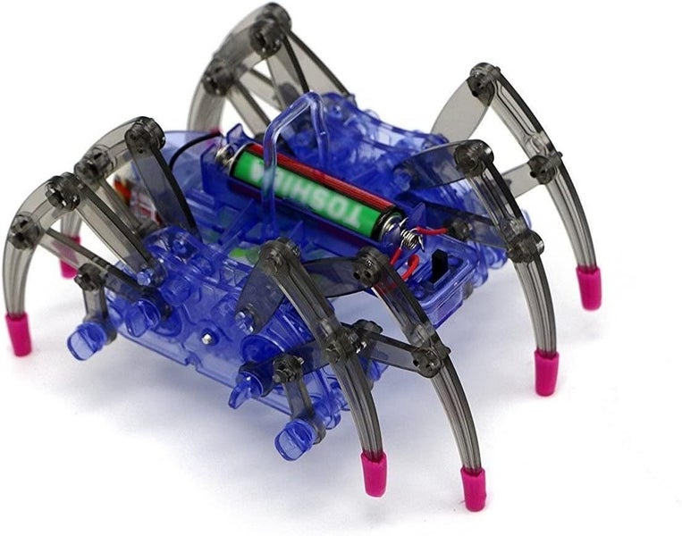 Motorized DIY Spider Robot STEM Kit - Build your own spider robot DIY kit Carousel 1