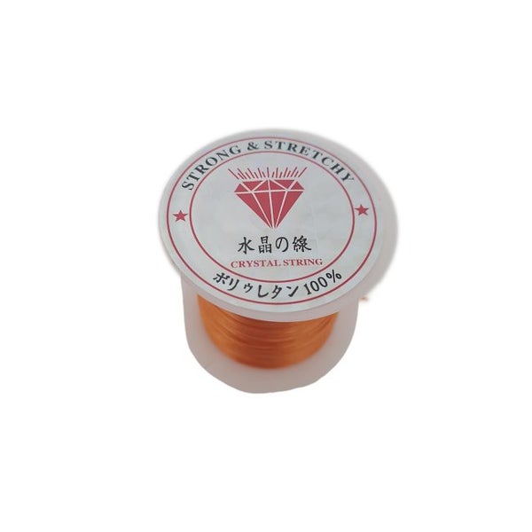 Orange Crystal Stretch String Carousel 2
