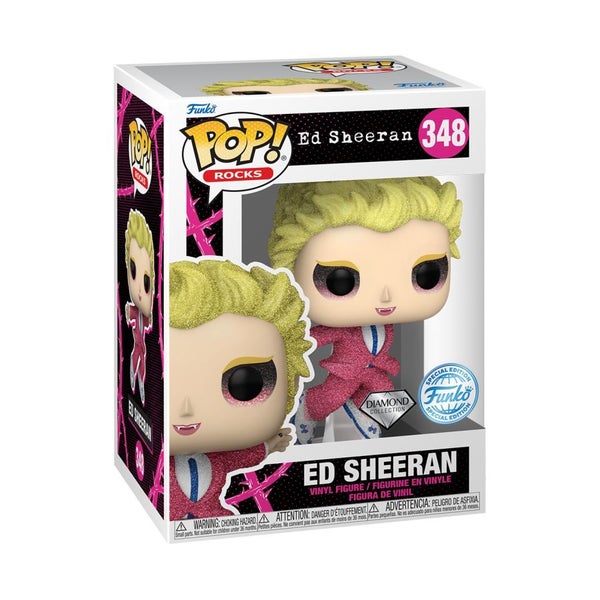 Ed Sheeran - Bad Habits US Exclusive Diamond Glitter Pop! Vinyl Carousel 2