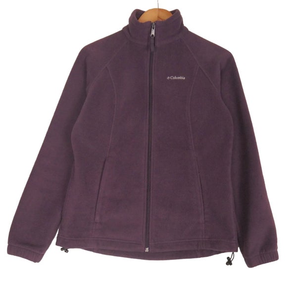 Columbia Purple Fleece Top Small Carousel 1