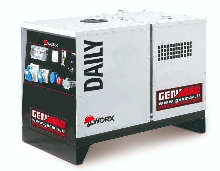 Genmac Daily RG5000YS Silenced Diesel Generator - MADE IN ITALY!! Carousel 1
