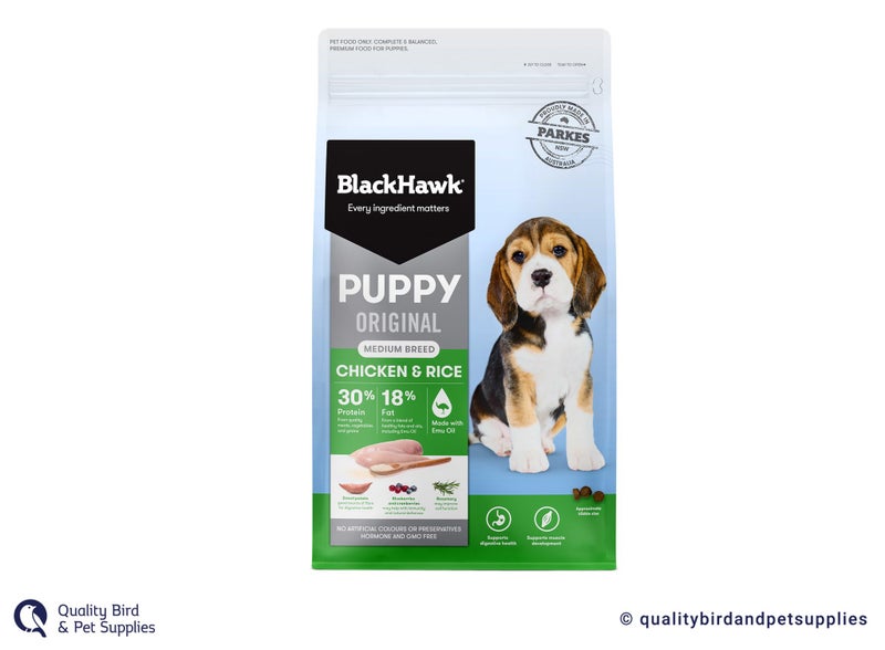 Black Hawk Original Puppy Food Medium Breed Chicken & Rice Carousel 1