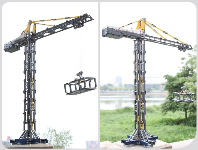 City Building Crane - 1797 piece - MouldKing: Technical - RC Model Carousel 2
