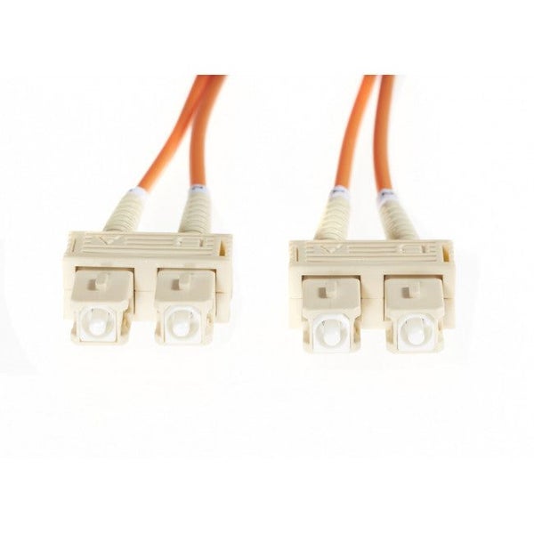15M Sc Sc Om1 Multimode Fibre Optic Cable Orange Carousel 1