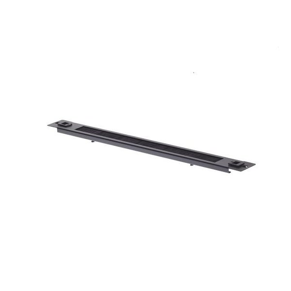 1RU 19 Inch Brush Panel Snap In Carousel 1