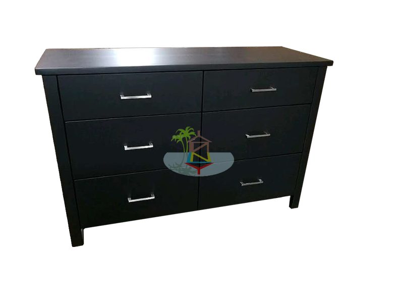Tina# NZ Pine Simplicity Dresser | Black color Carousel 1