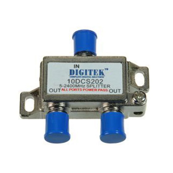 2 Way Splitter F Type 52400Mhz All Ports Power Pass Carousel 1