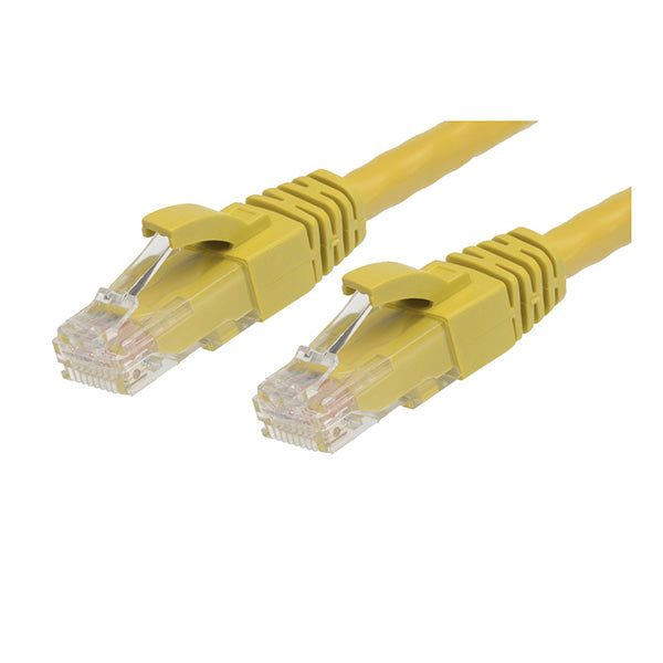 20M Cat 6 Ethernet Network Cable Yellow Carousel 1